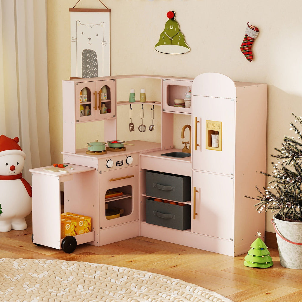 Corner Kitchen with Lights and Sounds for Kids Ages 3+