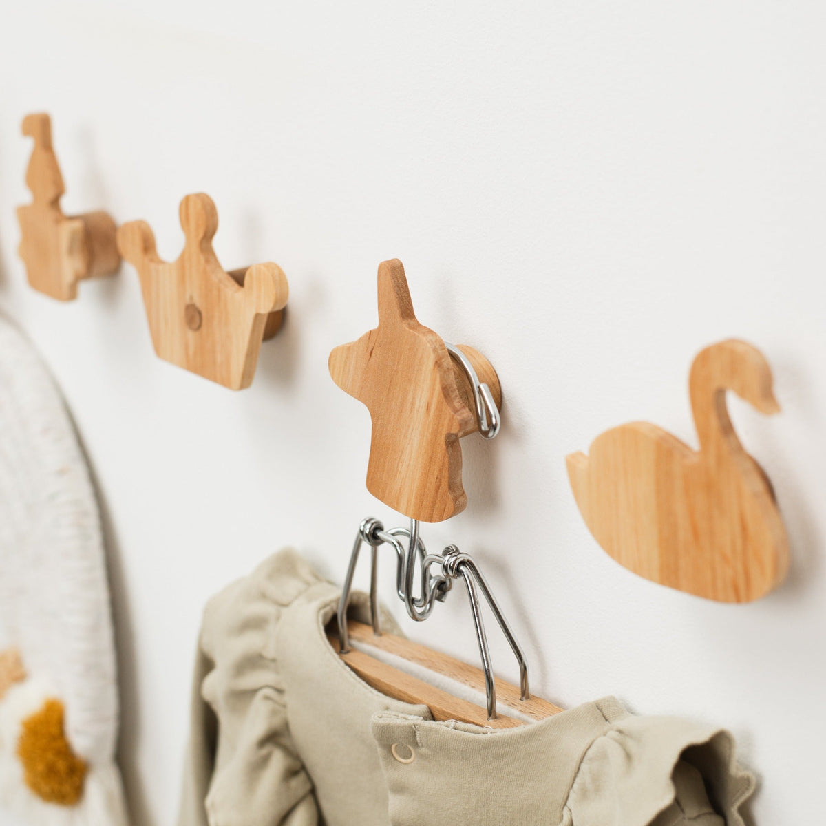 Button wall hooks