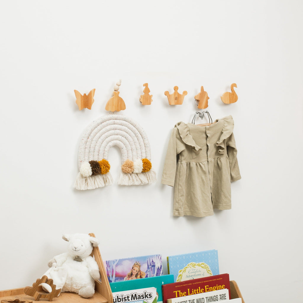 Button wall hooks