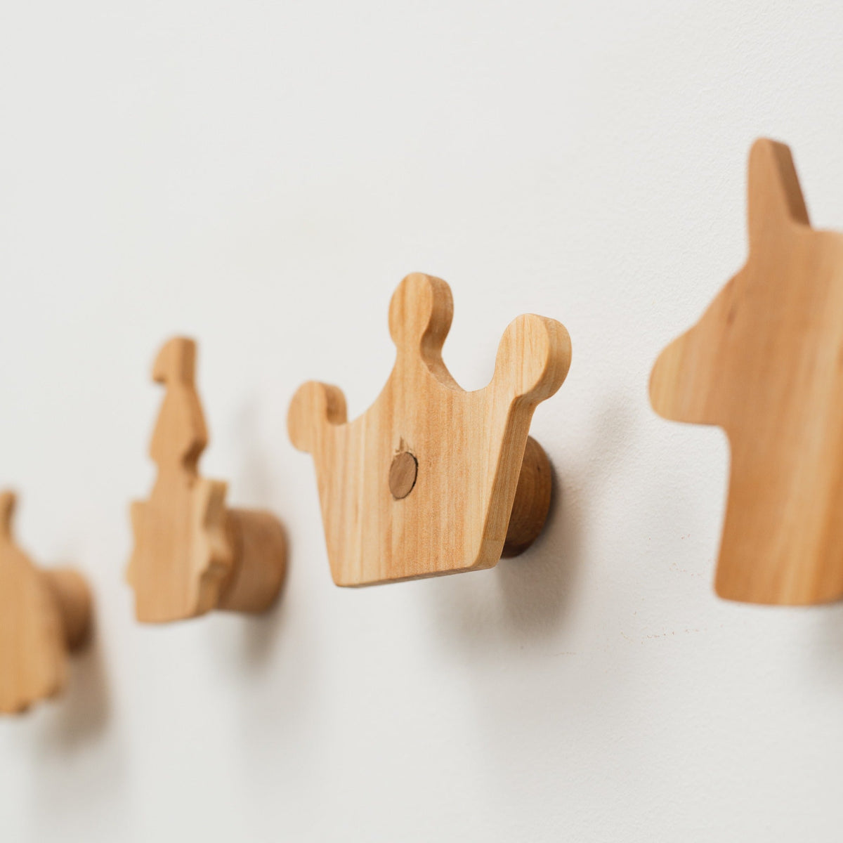 Button wall hooks